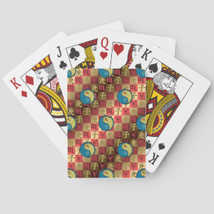 Scorpio & Metal Rat Playing Cards