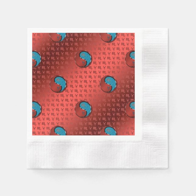 Scorpio Napkin (Front)