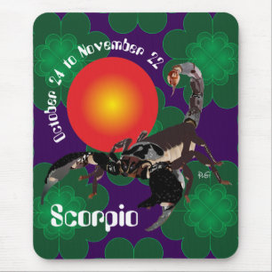 Scorpio October 24 to November 22 Mauspad Mouse Pad