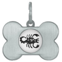 Scorpio Pet Zodiac Dog Tag