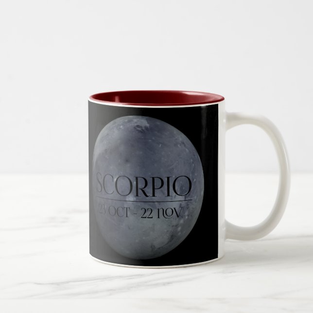 Scorpio Planet Mug (Pluto) (Right)