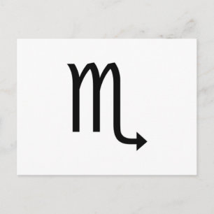 Scorpio Postcard