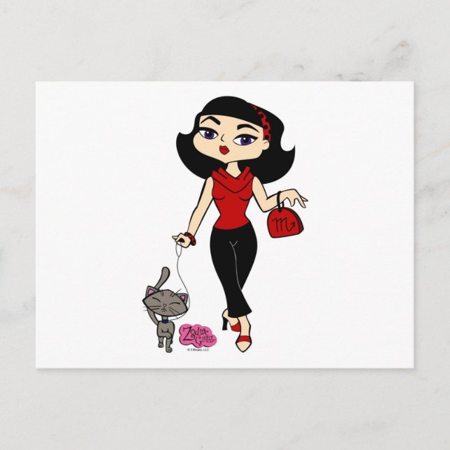 Scorpio Postcard (Front)