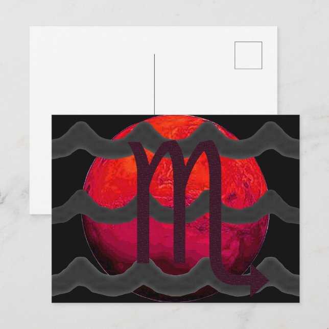 Scorpio Postcard (Front/Back)