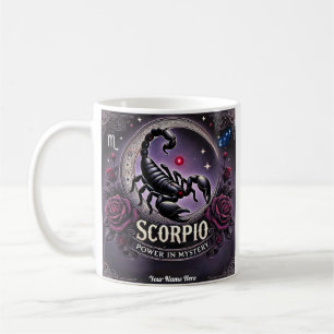 Scorpio “Power in Mystery” Zodiac Mug