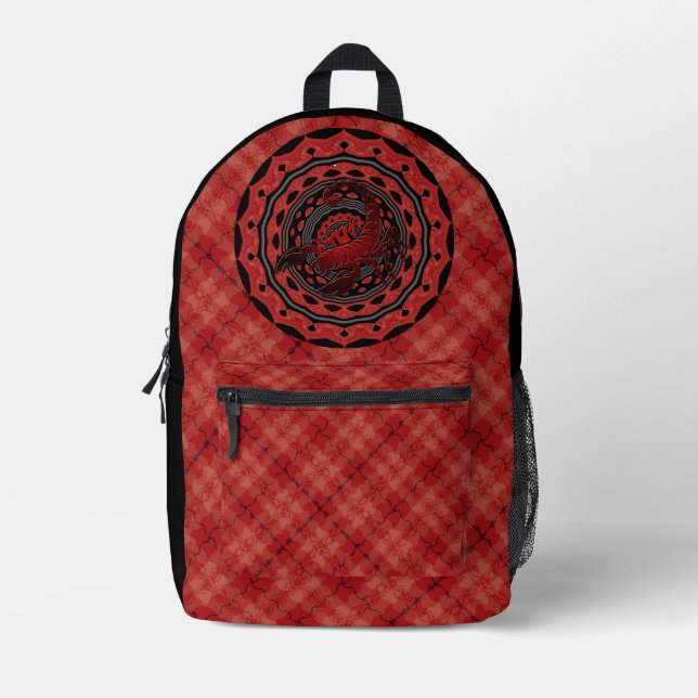 Scorpio Print Cut Sew Bag (Front)