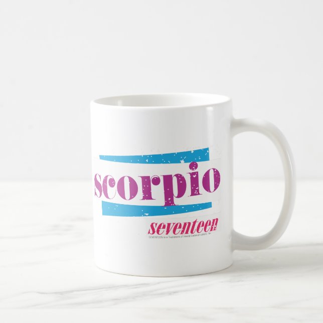 Scorpio Purple Coffee Mug (Right)