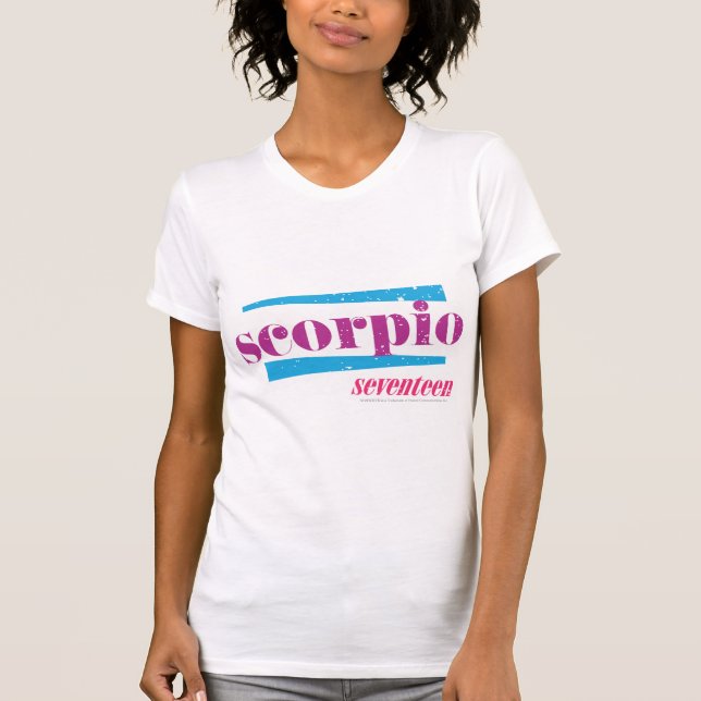 Scorpio Purple T-Shirt (Front)