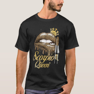 Scorpio Queen  Zodiac Sign Horoscope Birthday T-Shirt
