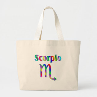 Scorpio Rainbow Large Tote Bag
