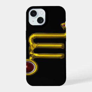 SCORPIO , Red Grenade and Gold iPhone 15 Case