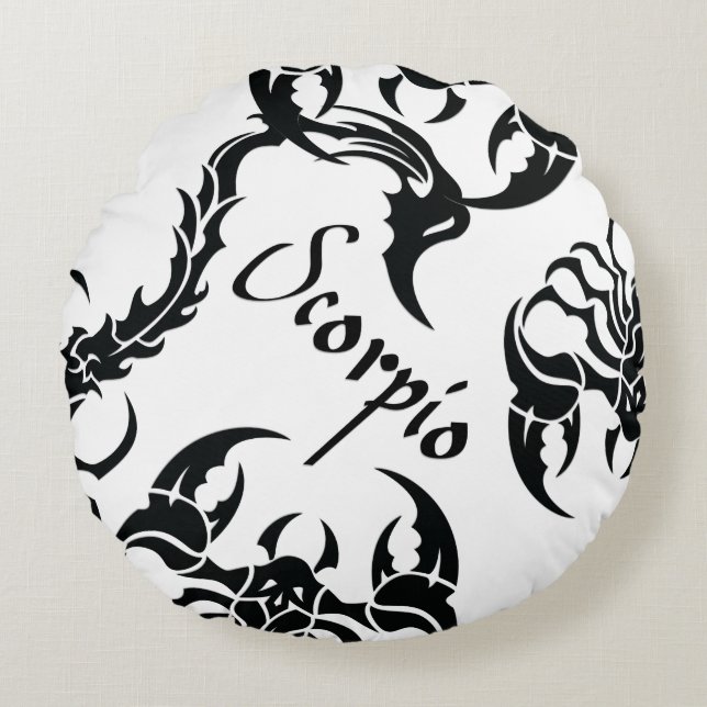 Scorpio Round Cushion (Front)