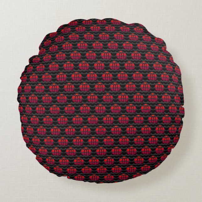 Scorpio Round Pillow (Front)