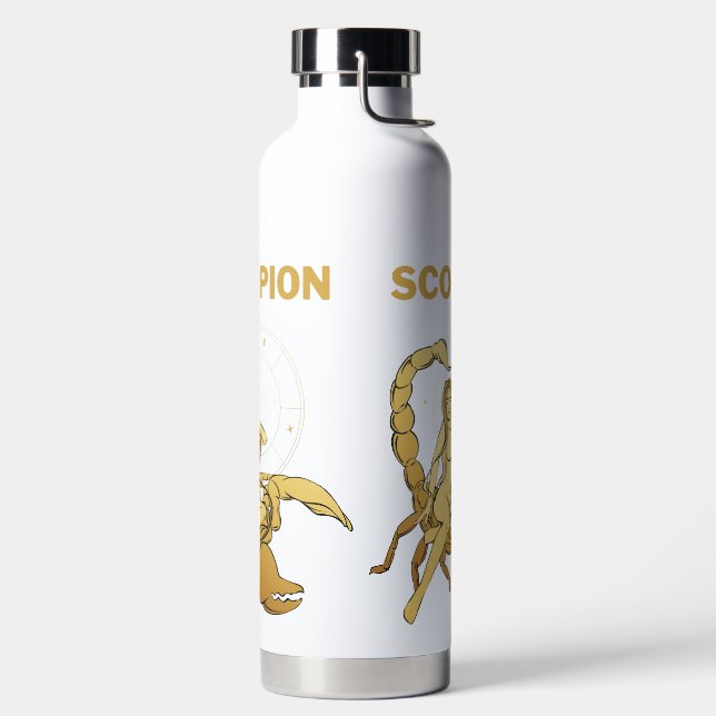Scorpio’s Celestial Elegance Water Bottle (Left)