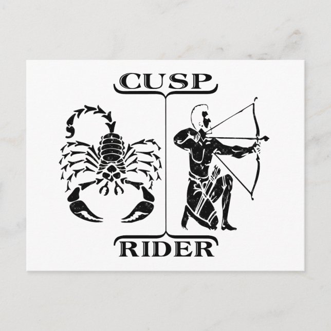 Scorpio/Sagittarius Postcard (Front)