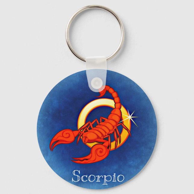 Scorpio, Scorpione Key Ring (Front)