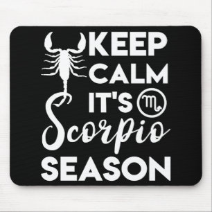 Scorpio Season Zodiac Birthday Gift Mouse Pad