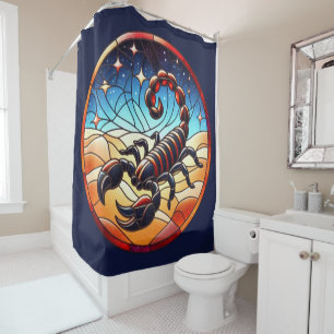 Scorpio Shower Curtain