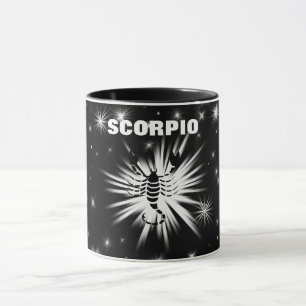 Scorpio sign mug