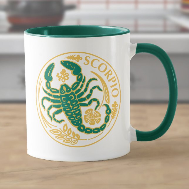 Scorpio Sign of the Zodiac Mug (Creator Uploaded)