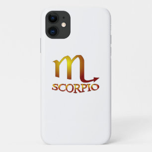 Scorpio Star Gold iPhone 11 Case