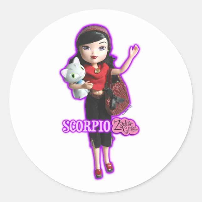 Scorpio Stickers (Front)