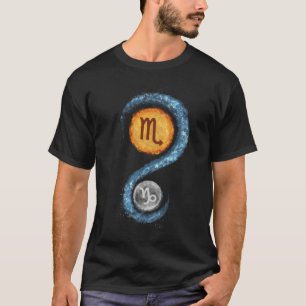Scorpio Sun Capricorn Moon Zodiac Sign T-Shirt 