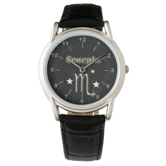 Scorpio symbol watch (Front)