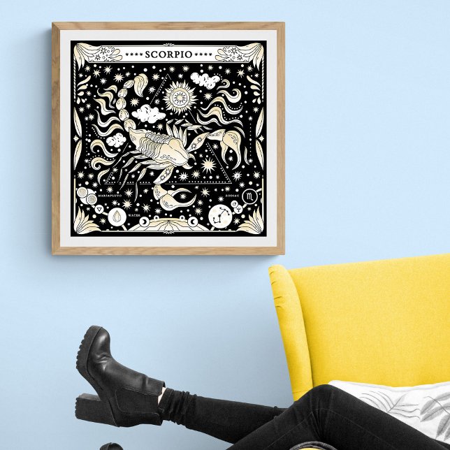 Scorpio: The Enigmatic Moonwalker Poster (Creator Uploaded)