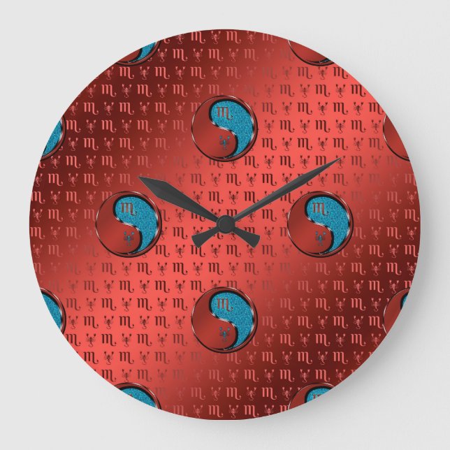 Scorpio the Scorpion Large Clock (Front)