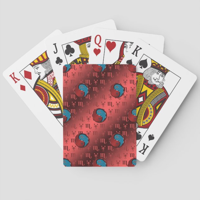 Scorpio the Scorpion Playing Cards (Back)