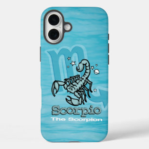 Scorpio The Scorpion water sign iPhone 16 Plus Case