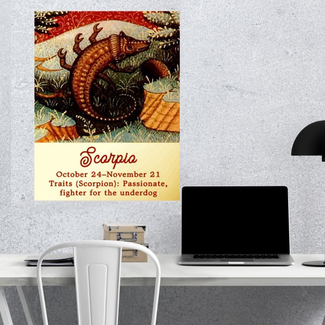 Scorpio the Scorpion Zodiac Sign Birthday (Creator Uploaded)