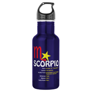 Scorpio Traits Water Bottle