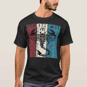 Scorpio Vintage Scorpio Retro Distressed Pullover