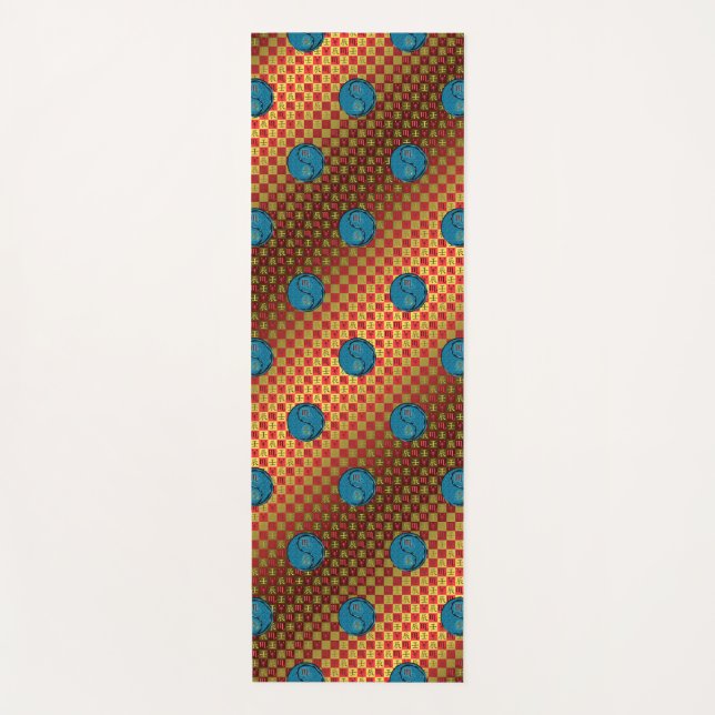 Scorpio & Water Dragon Yoga Mat (Front)