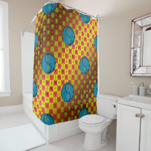 Scorpio & Water Monkey Shower Curtain