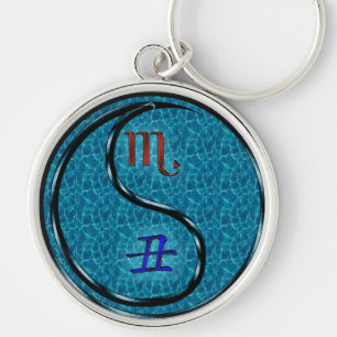 Scorpio & Water Ox Key Ring