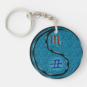 Scorpio & Water Ox Key Ring