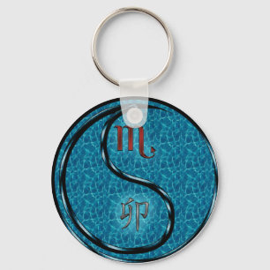 Scorpio & Water Rabbit Key Ring
