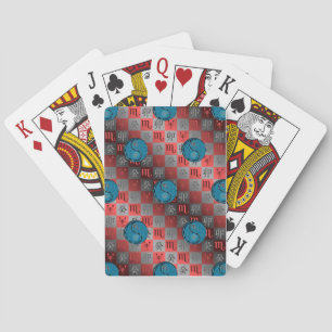 Scorpio & Water Rabbit Playing Cards