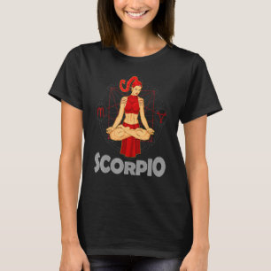 Scorpio Water Sign Horoscope Zodiac Geometry T-Shirt