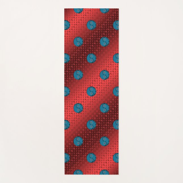 Scorpio & Water Tiger Yoga Mat (Front)