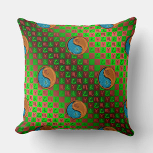 Scorpio & Wood Goat Cushion