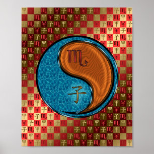 Scorpio & Wood Rat Poster