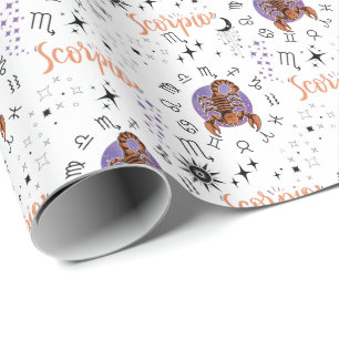 Scorpio Wrapping Paper