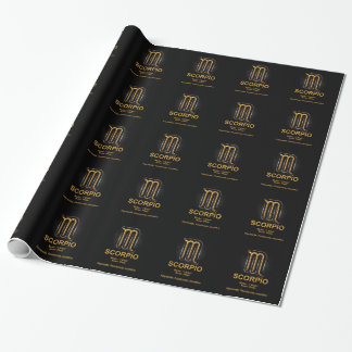 SCORPIO WRAPPING PAPER