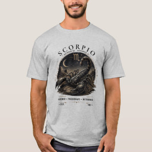 Scorpio Zodiac Animal Men's T-Shirt