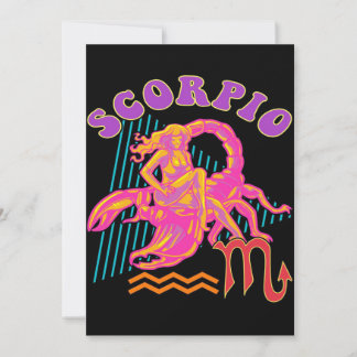 Scorpio Zodiac Art Lover Gift | Perfect Gift Idea Announcement
