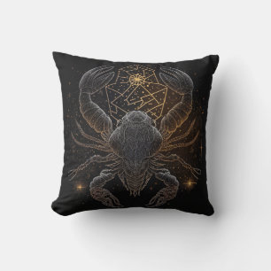 Scorpio Zodiac Astrological Sign Cushion